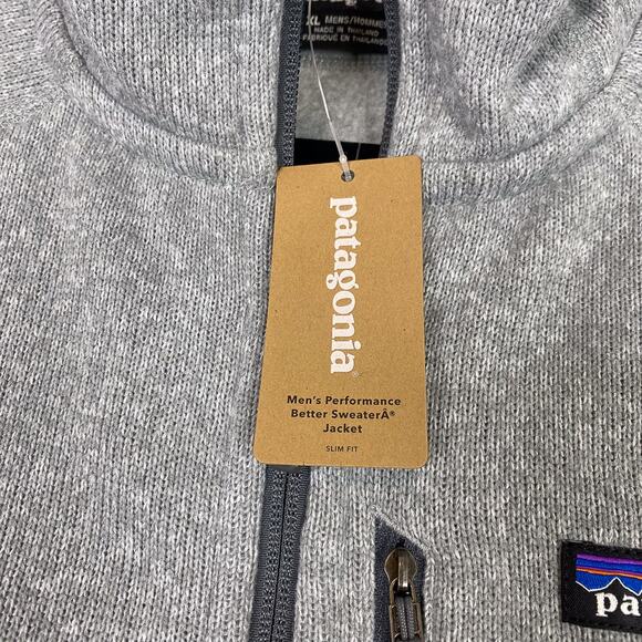 Patagonia Jacket Mens XL Feather Grey Better Sweater Full Zip - Picture 3 of 7